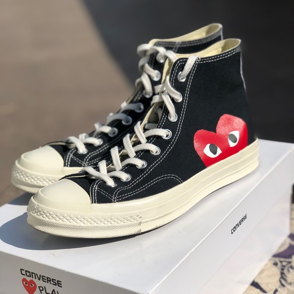 cdg converse size 8